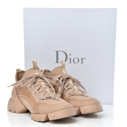 Christian Dior Neoprene Rubber Womens D-Connect Sneakers 38 Nude 10 of 10
