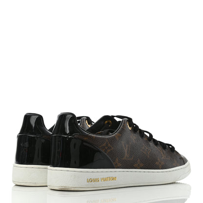 Louis Vuitton Patent Monogram Frontrow Sneakers 38 4 of 8
