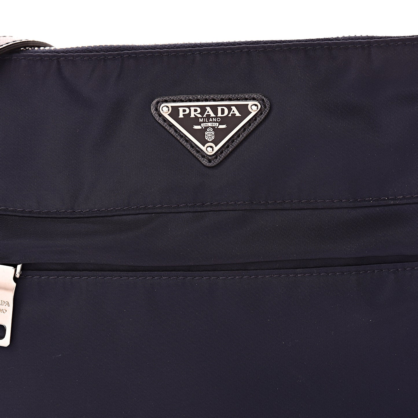 Tessuto Nylon Saffiano Crossbody Bag Baltico