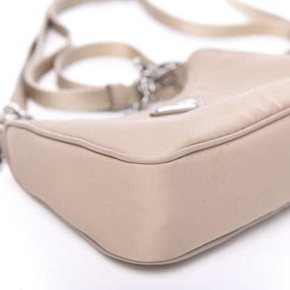 Prada Tessuto Nylon Saffiano Mini Re-Edition 2000 Shoulder Bag Cammeo 6 of 9