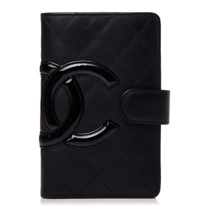 Chanel Calfskin Cambon Zipped Pocket Wallet Black 1 of 11