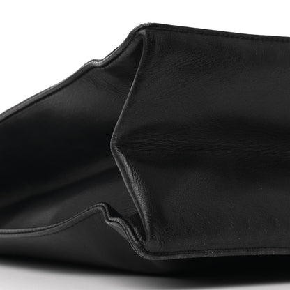 Chanel Lambskin CC Tote Black 10 of 11