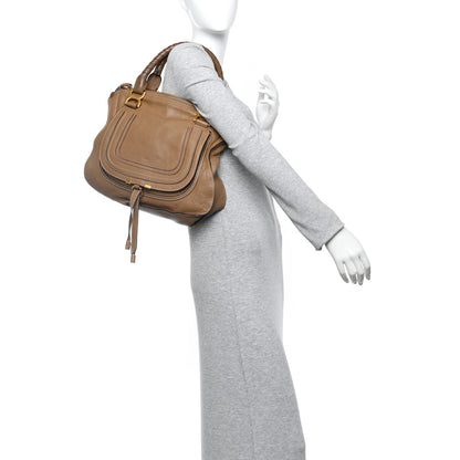 Chloe Calfskin Medium Marcie Satchel Nut 2 of 14