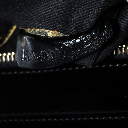 Valentino Garavani Patent Medium Rockstud Tote Black 8 of 9