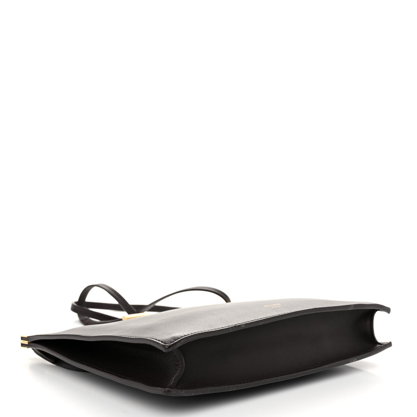 Smooth Calfskin Mini Clasp Bag Velvet