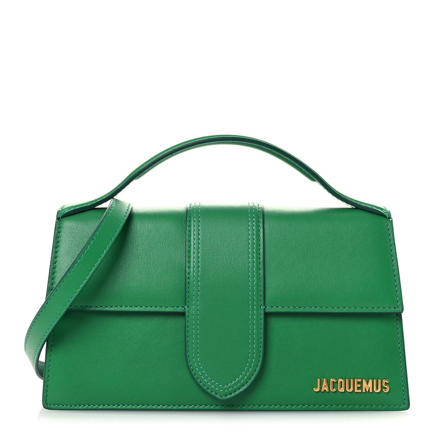 Smooth Calfskin Le Grand Bambino Green