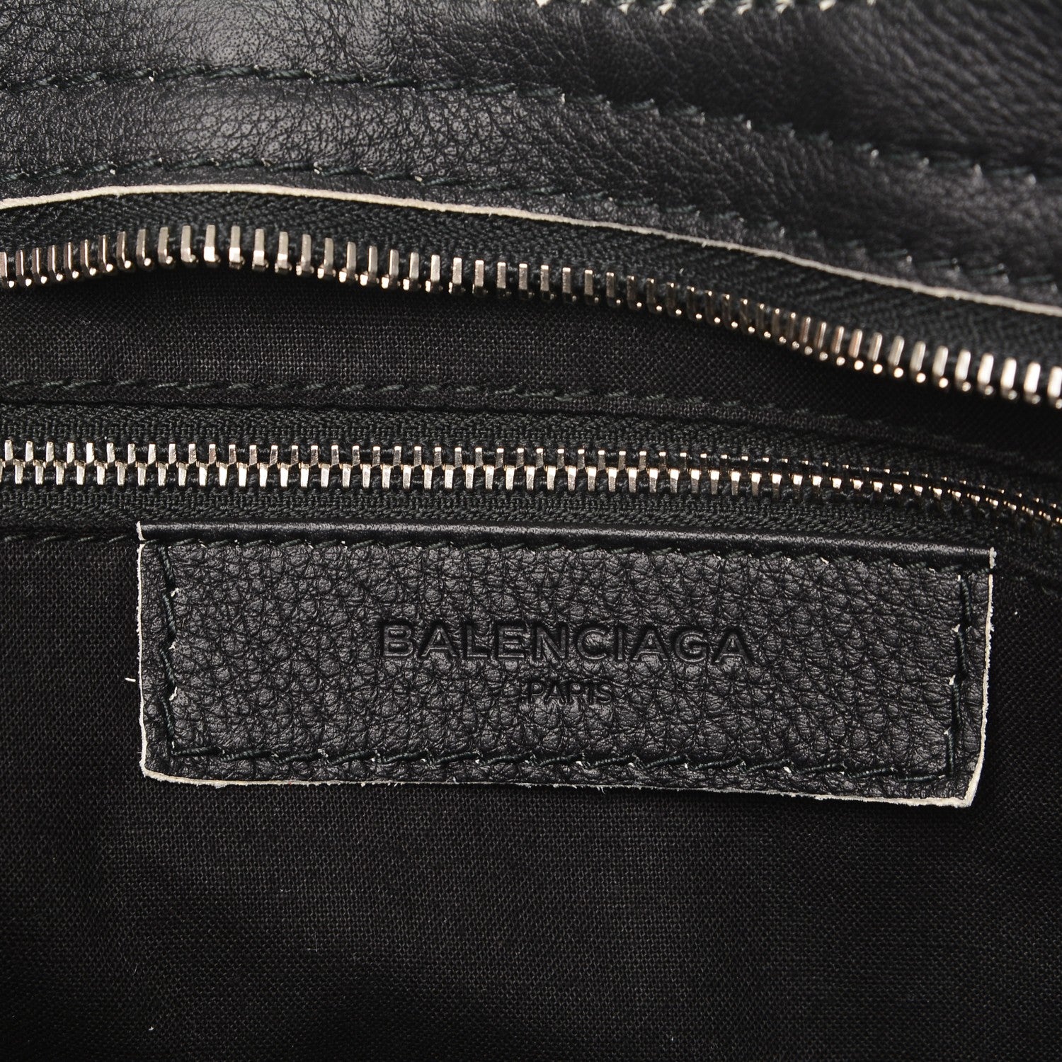 Balenciaga Supple Grained Calfskin Classic Silver Hardware Highlight City Black 6 of 6