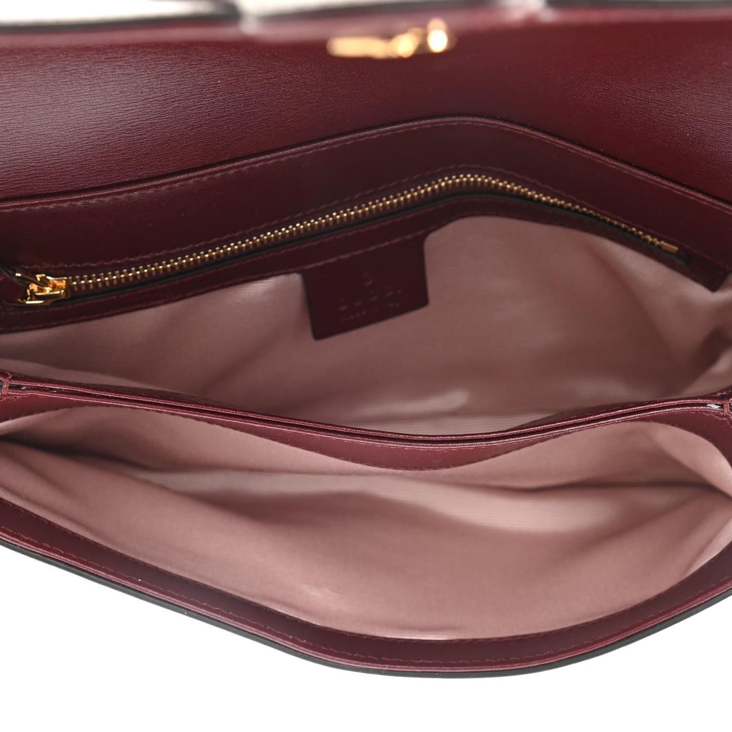 Vitello Palmellato Lux Small Arli Flap Shoulder Bag Vintage Bordeaux