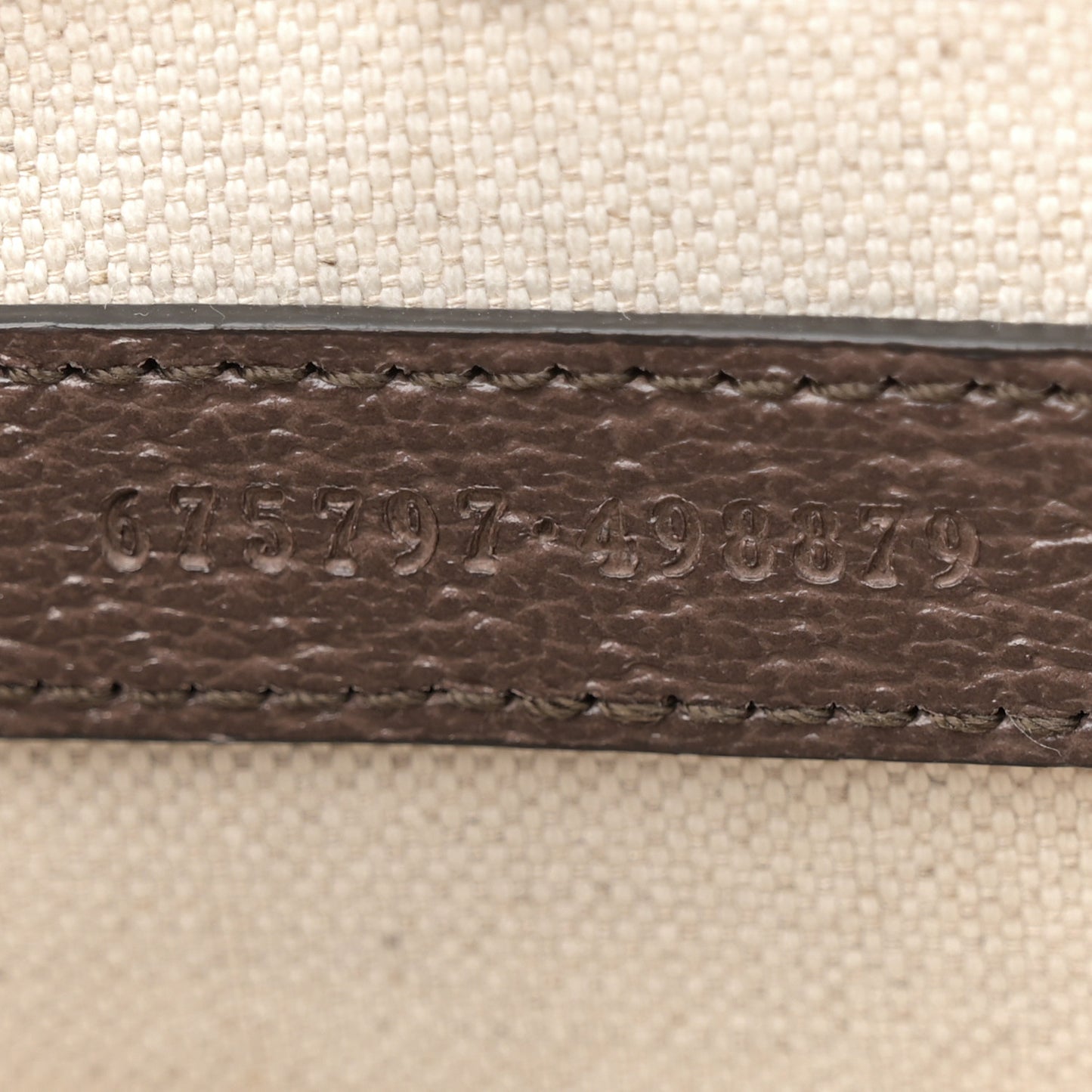 Monogram Jumbo GG Textured Dollar Calfskin Web Small Bamboo 1947 Top Handle Bag Camel Ebony New Acero