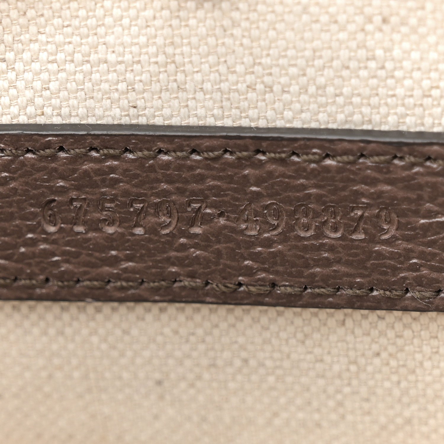 Gucci Monogram Jumbo GG Textured Dollar Calfskin Web Small Bamboo 1947 Top Handle Bag Camel Ebony New Acero 8 of 12