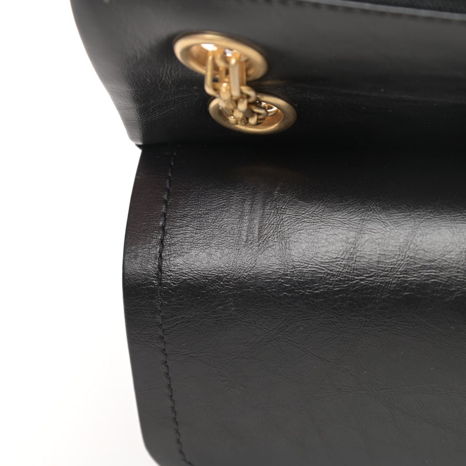 Chanel Aged Calfskin Quilted 2.55 Reissue 225 Flap Black 11 of 16