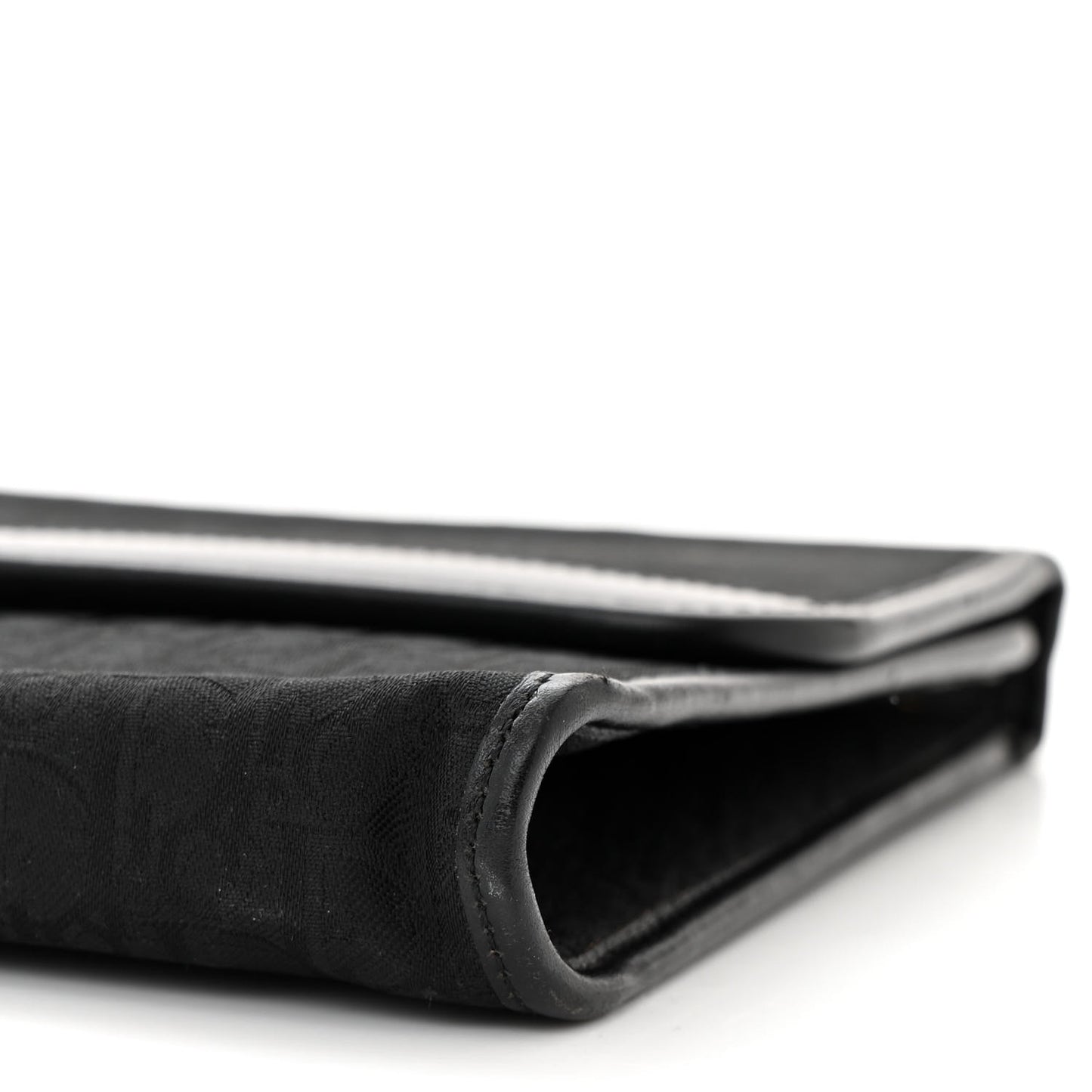 Monogram Chain Shoulder Bag Black