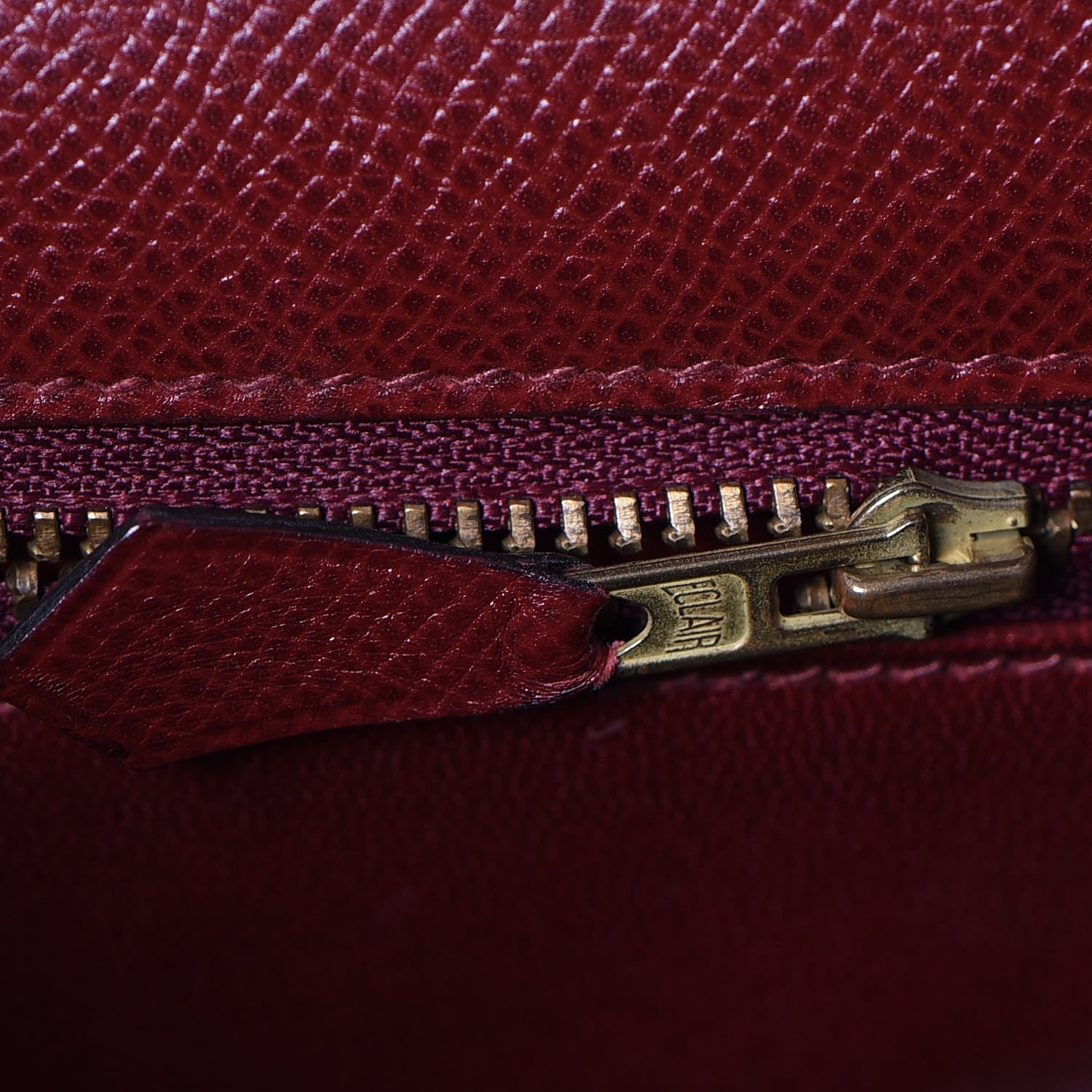 Hermes Courchevel Kelly Sellier 32 Rouge H 35 of 39