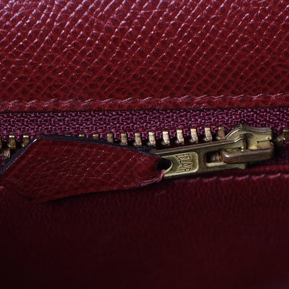 Hermes Courchevel Kelly Sellier 32 Rouge H 35 of 39
