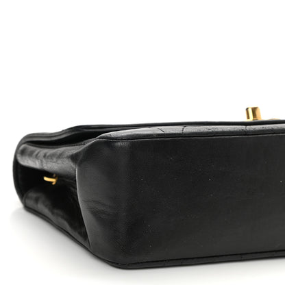 Chanel Lambskin Quilted Small Single Flap Black 9 of 13