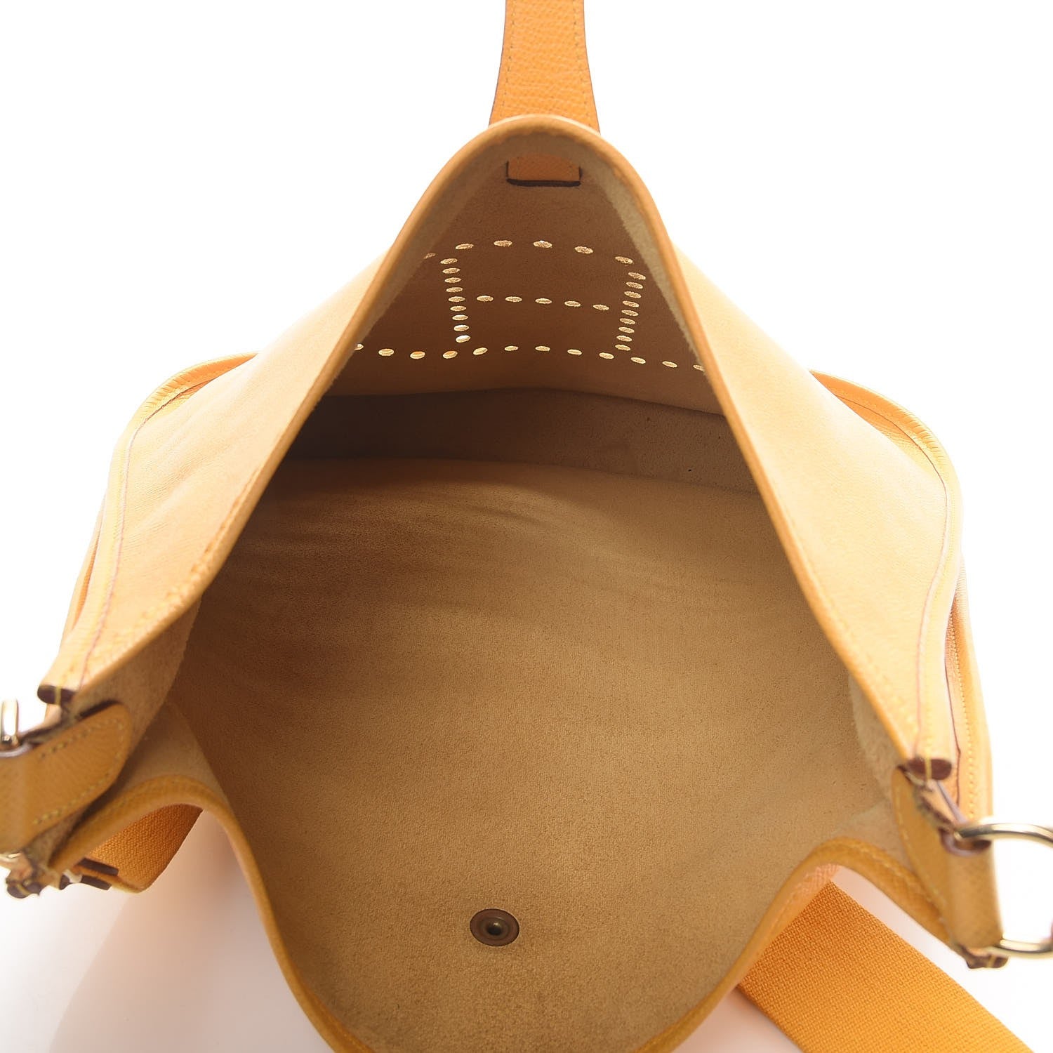 Hermes Courchevel Evelyne GM Jaune 5 of 15