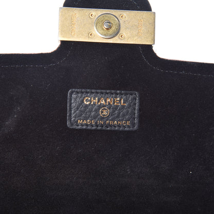 Chanel Calfskin Quilted Archi Chic Square Wallet On Chain WOC Black 6 of 16