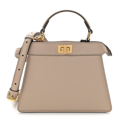 Fendi Shiny Nappa Petite Peekaboo I SEE U Satchel Nuvola 1 of 10