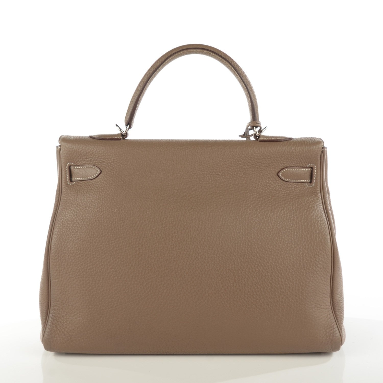 Hermes Taurillon Clemence Kelly Retourne 35 Etoupe 7 of 20