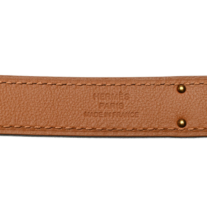 Hermes Epsom Kelly Belt White 3 of 5