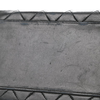 Chanel Lambskin Quilted Flap Bag Navy 23 of 23