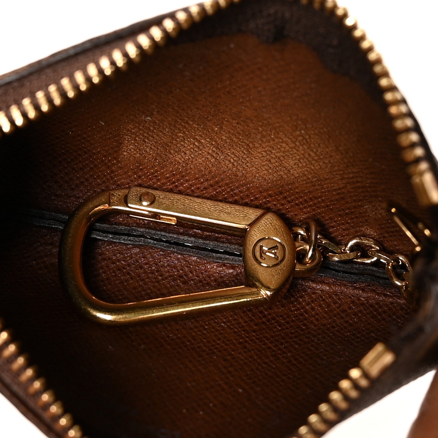 Monogram Key Pouch