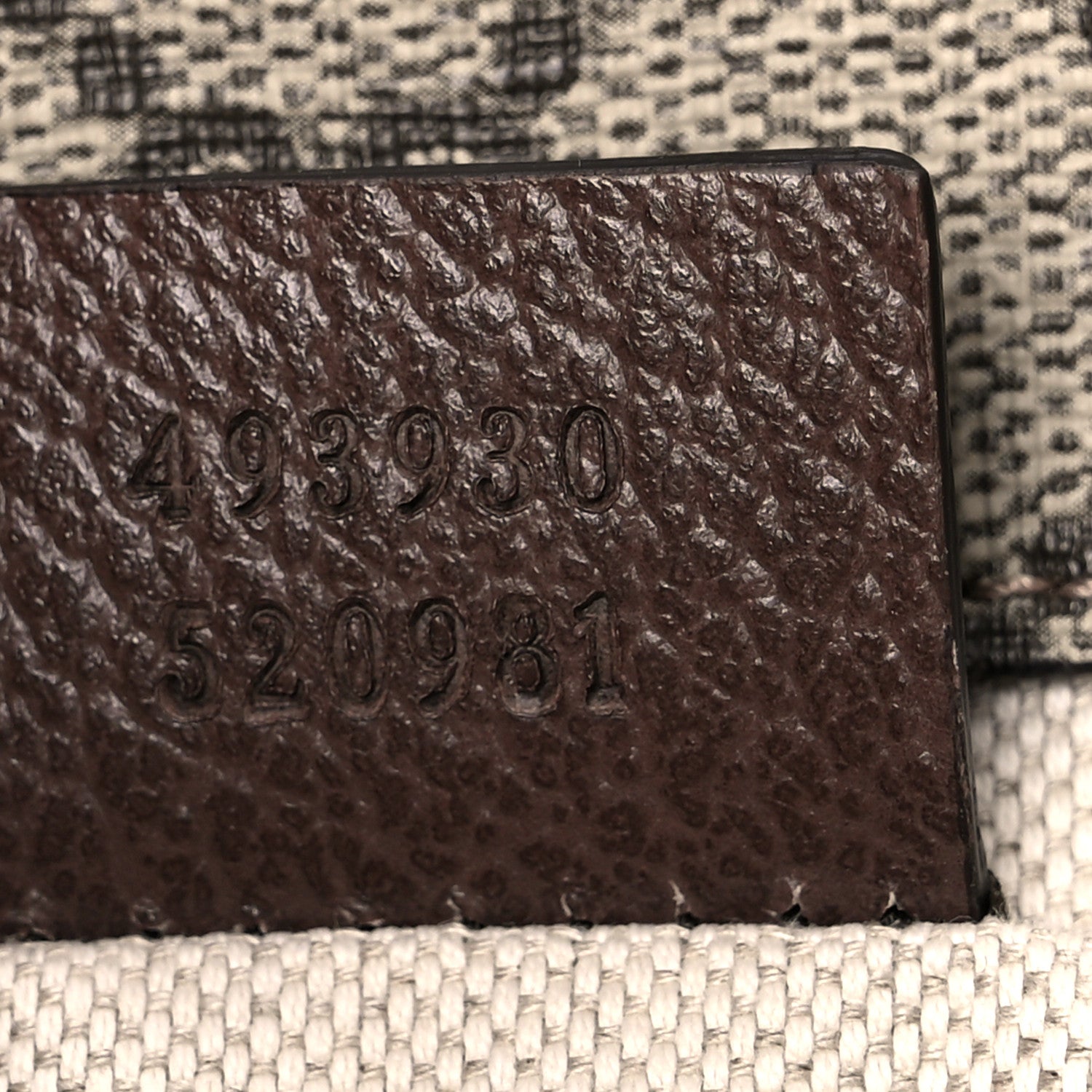 Gucci GG Supreme Monogram Neo Vintage Web Belt Bag Brown 7 of 11