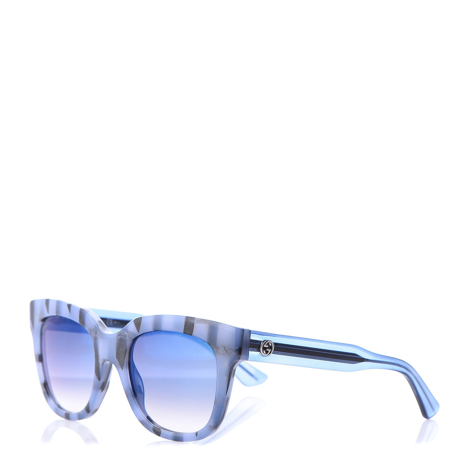 Gucci Acetate Sunglasses GG 3748/S Blue 1 of 9
