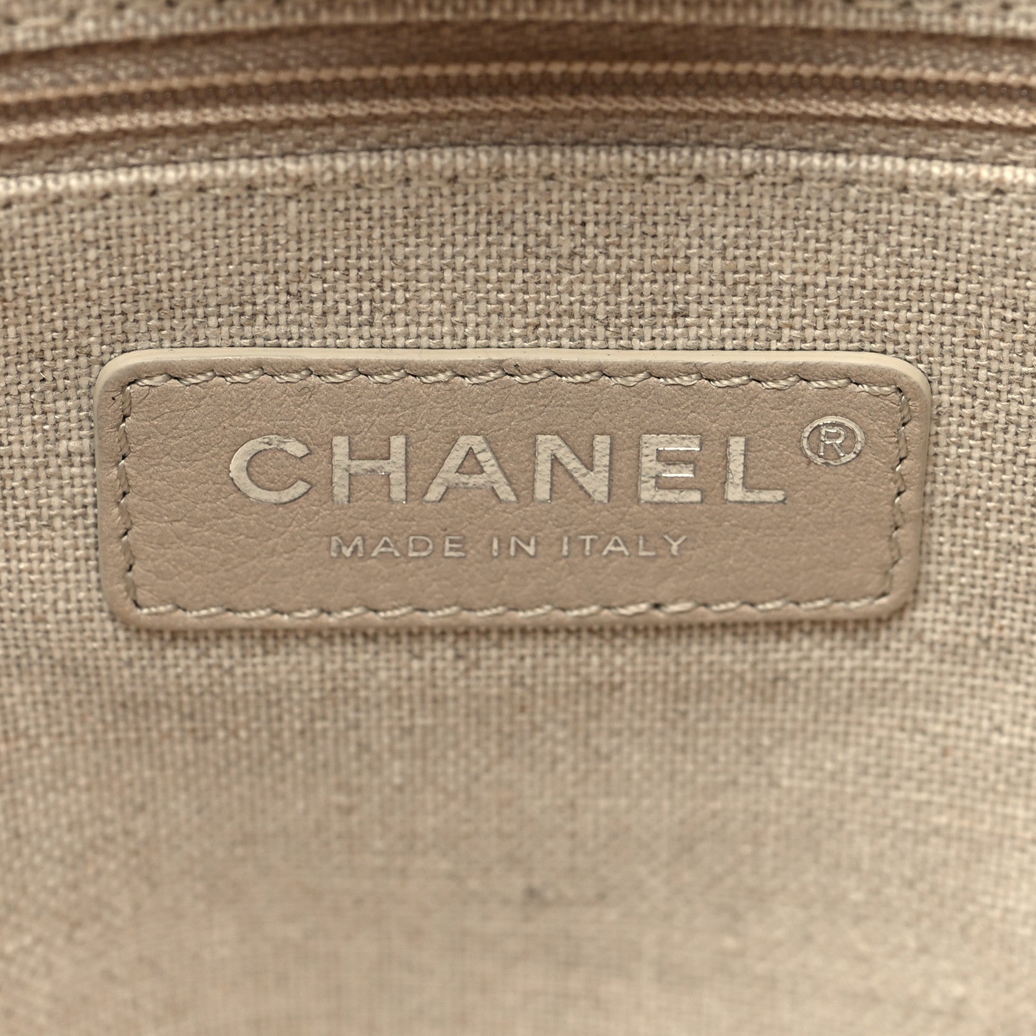 Chanel Mixed Fibers Small Deauville Tote White 8 of 14