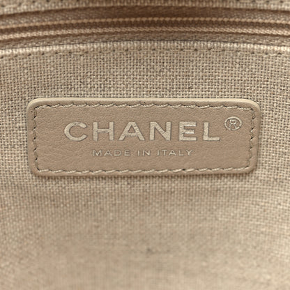 Chanel Mixed Fibers Small Deauville Tote White 8 of 14