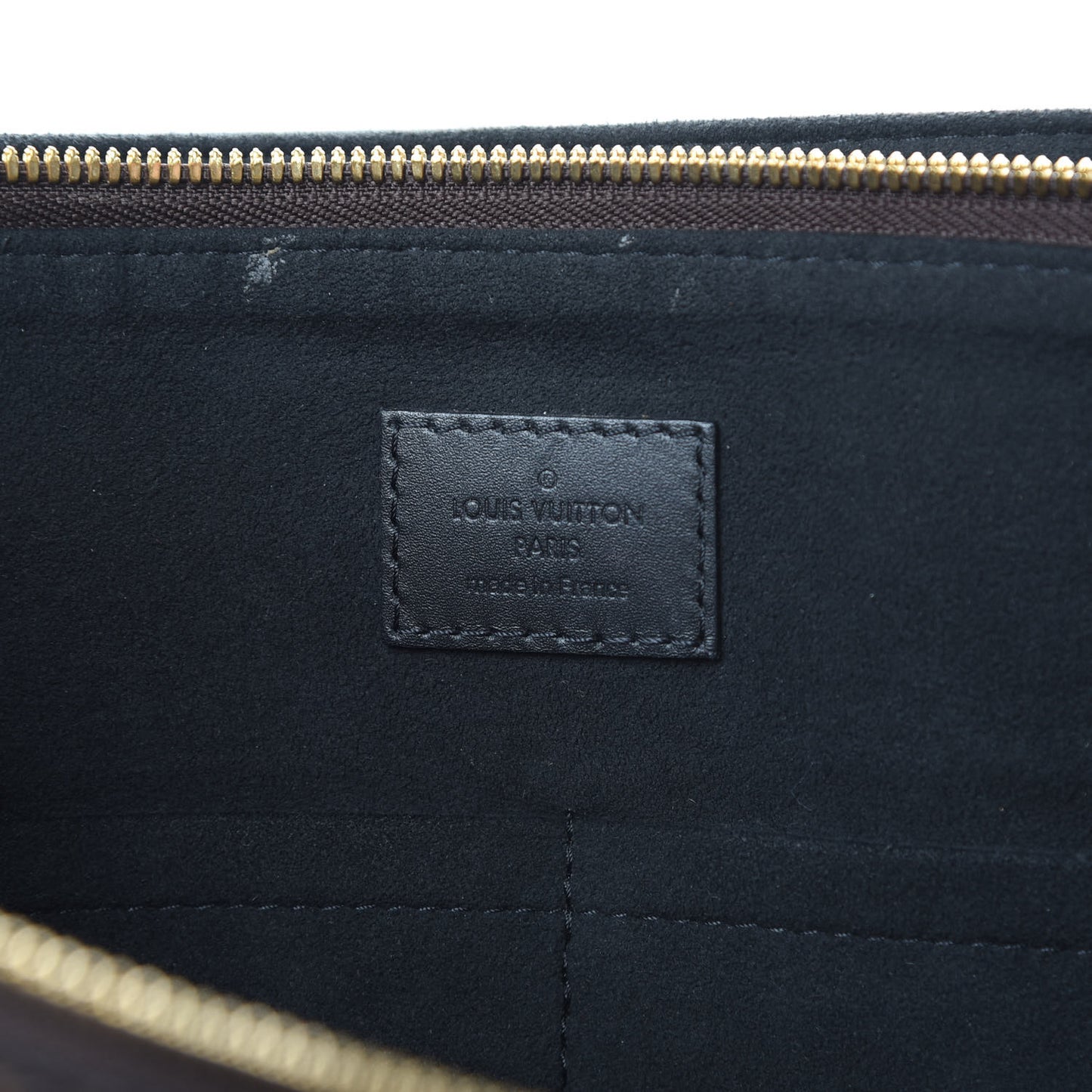 Monogram Flower Zipped Tote MM Black