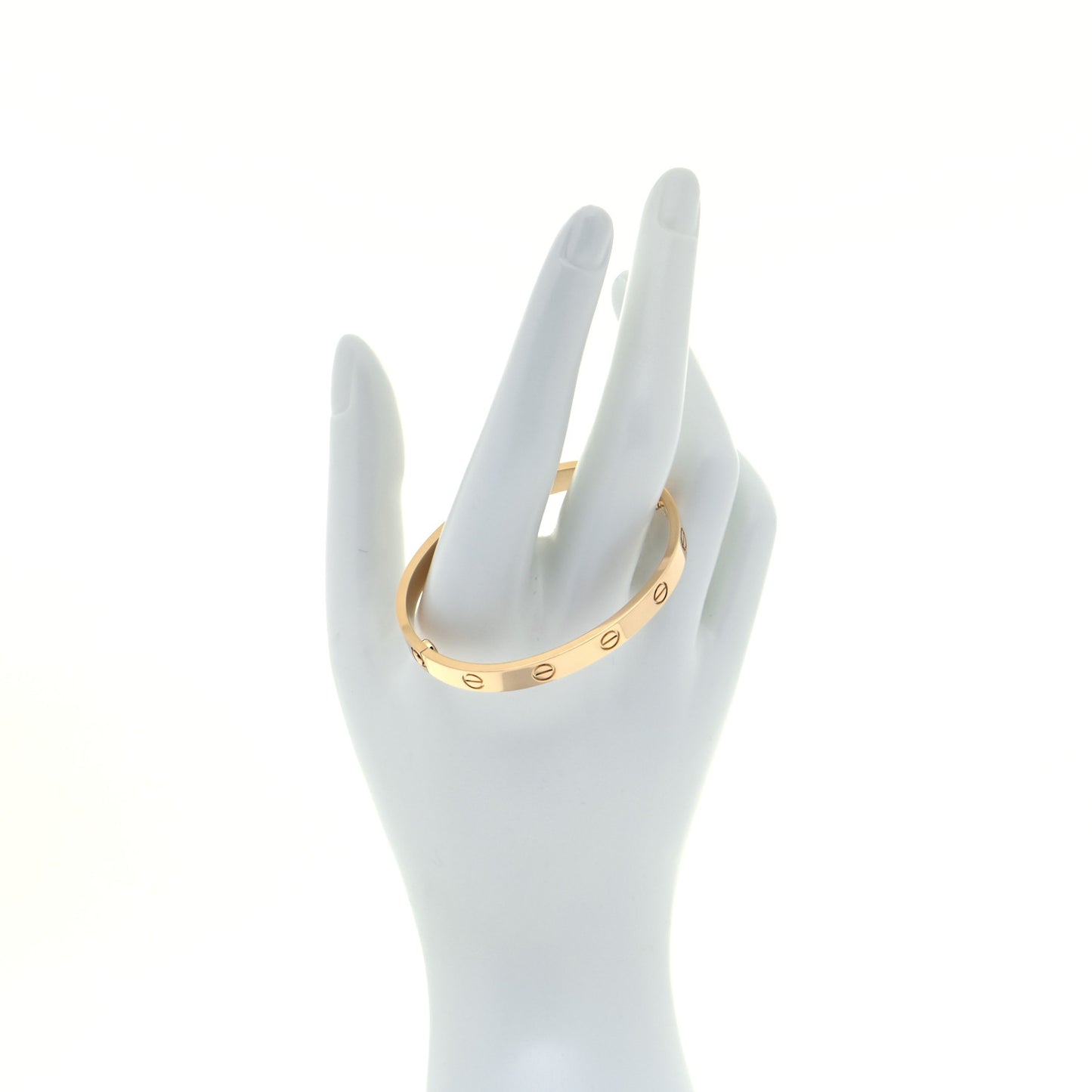 18K Yellow Gold LOVE Bracelet 16
