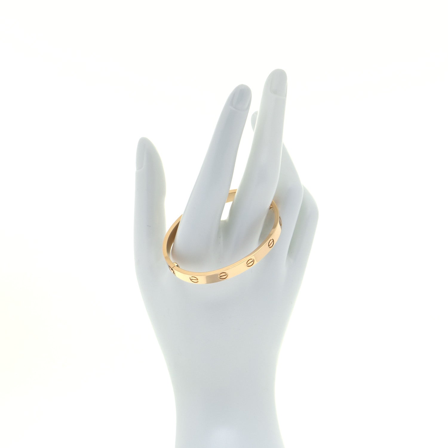 Cartier 18K Yellow Gold LOVE Bracelet 16 2 of 9