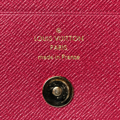 Louis Vuitton Monogram Adele Compact Wallet Fuchsia 6 of 8