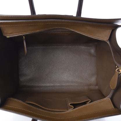 Celine Smooth Calfskin Mini Tri-Color Luggage Rust 7 of 12