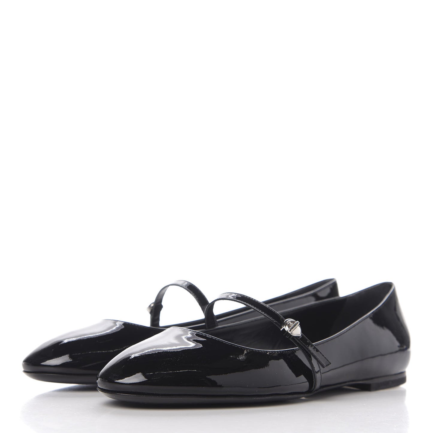 Patent Uniformes Ballerina Flat 40 Black