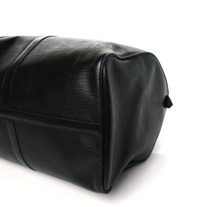 Louis Vuitton Epi Keepall 50 Black 8 of 10