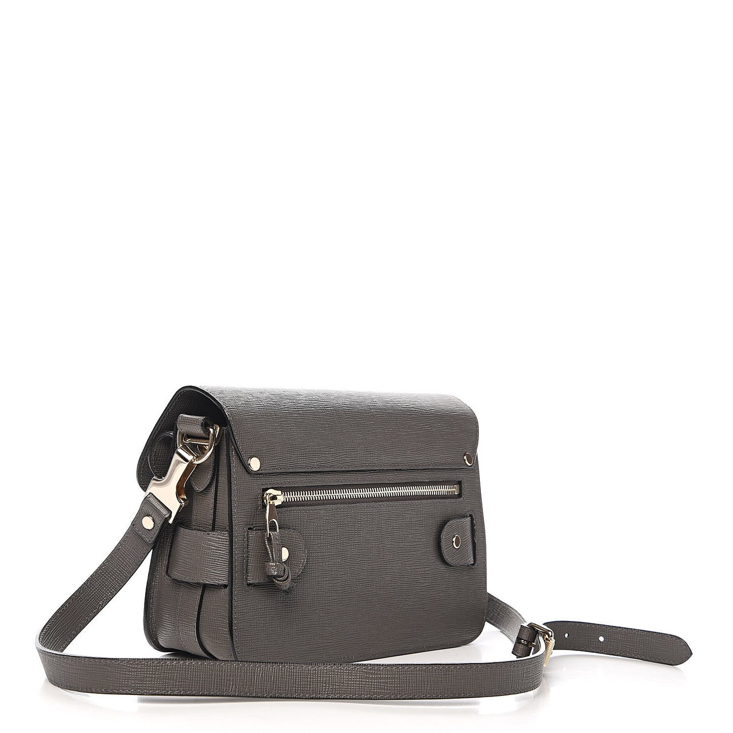 New Linosa Mini PS11 Classic Shoulder Bag Heather Grey