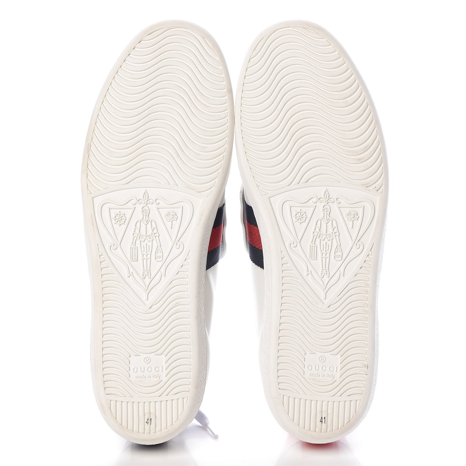 Gucci Calfskin Ayers Crystal Panther Embroidered Womens Ace Sneakers 41 5 of 8
