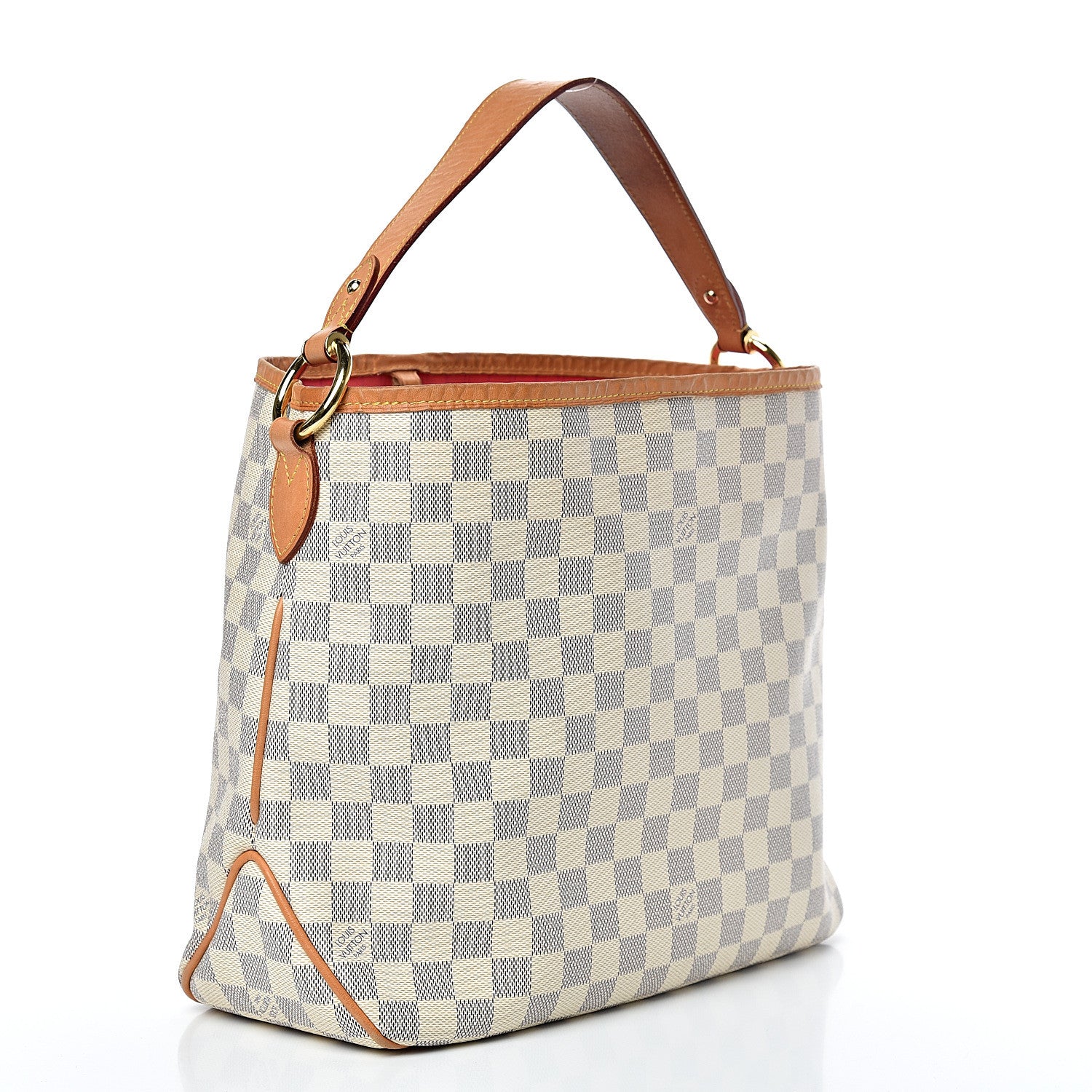 Louis Vuitton Damier Azur Delightful PM Pink 2 of 17