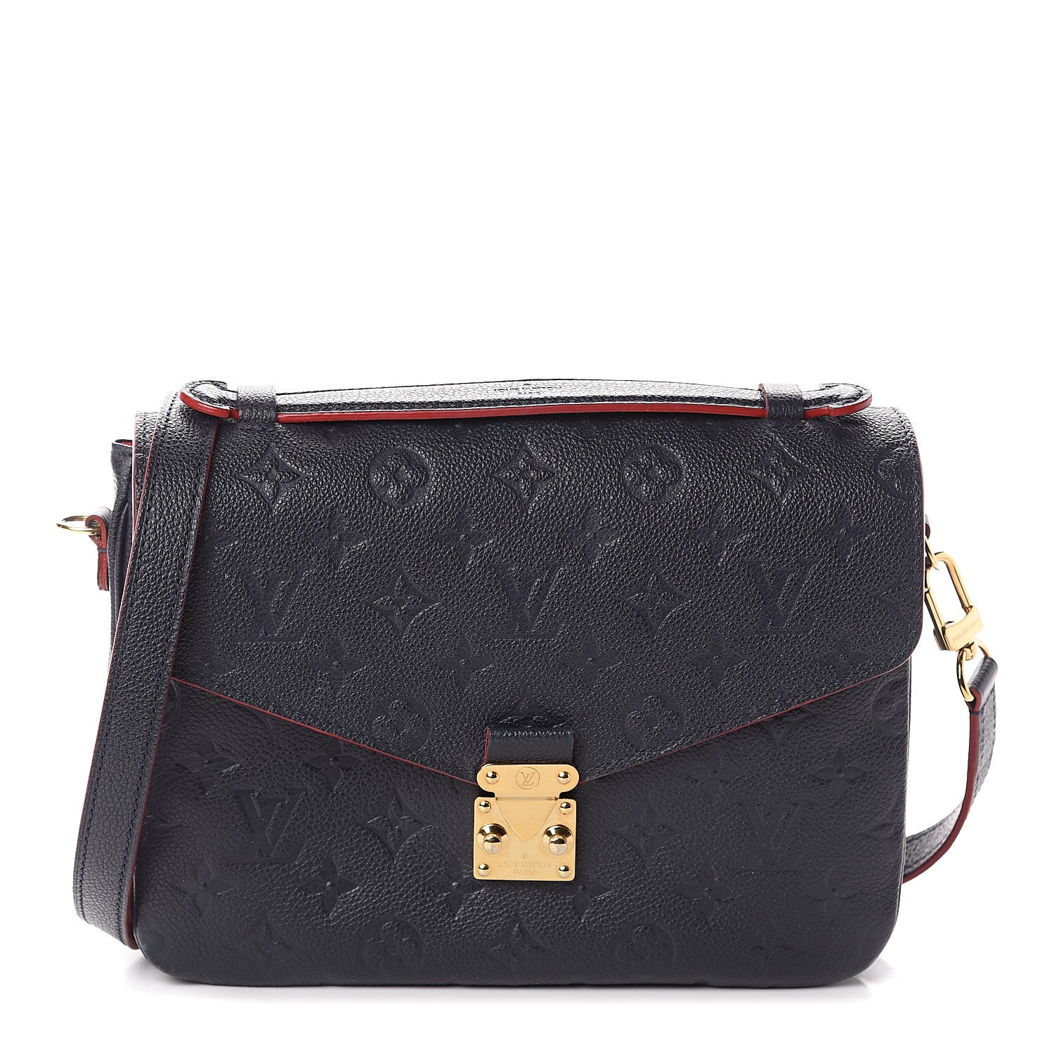 Louis Vuitton Empreinte Pochette Metis Marine Rouge 1 of 8