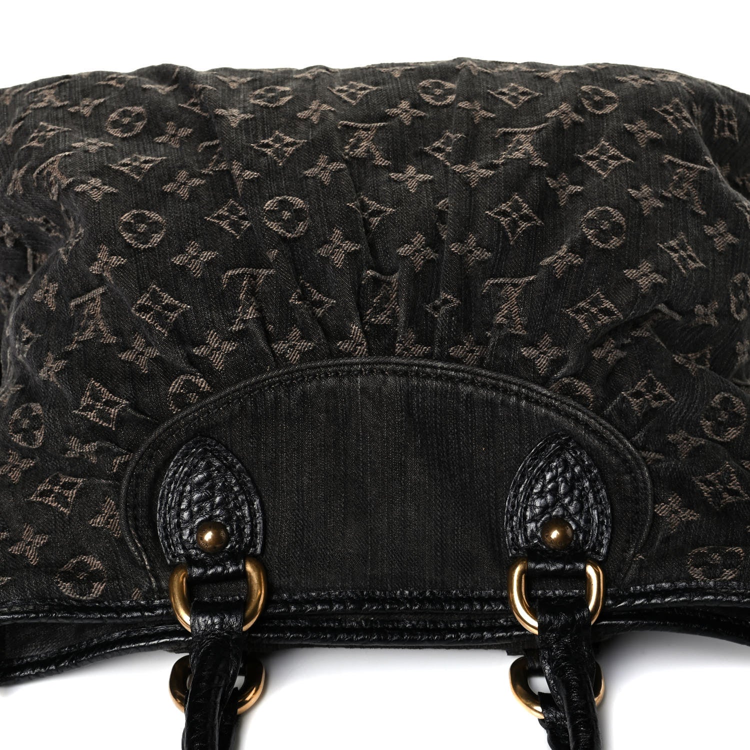 Louis Vuitton Denim Neo Cabby MM Black 6 of 7