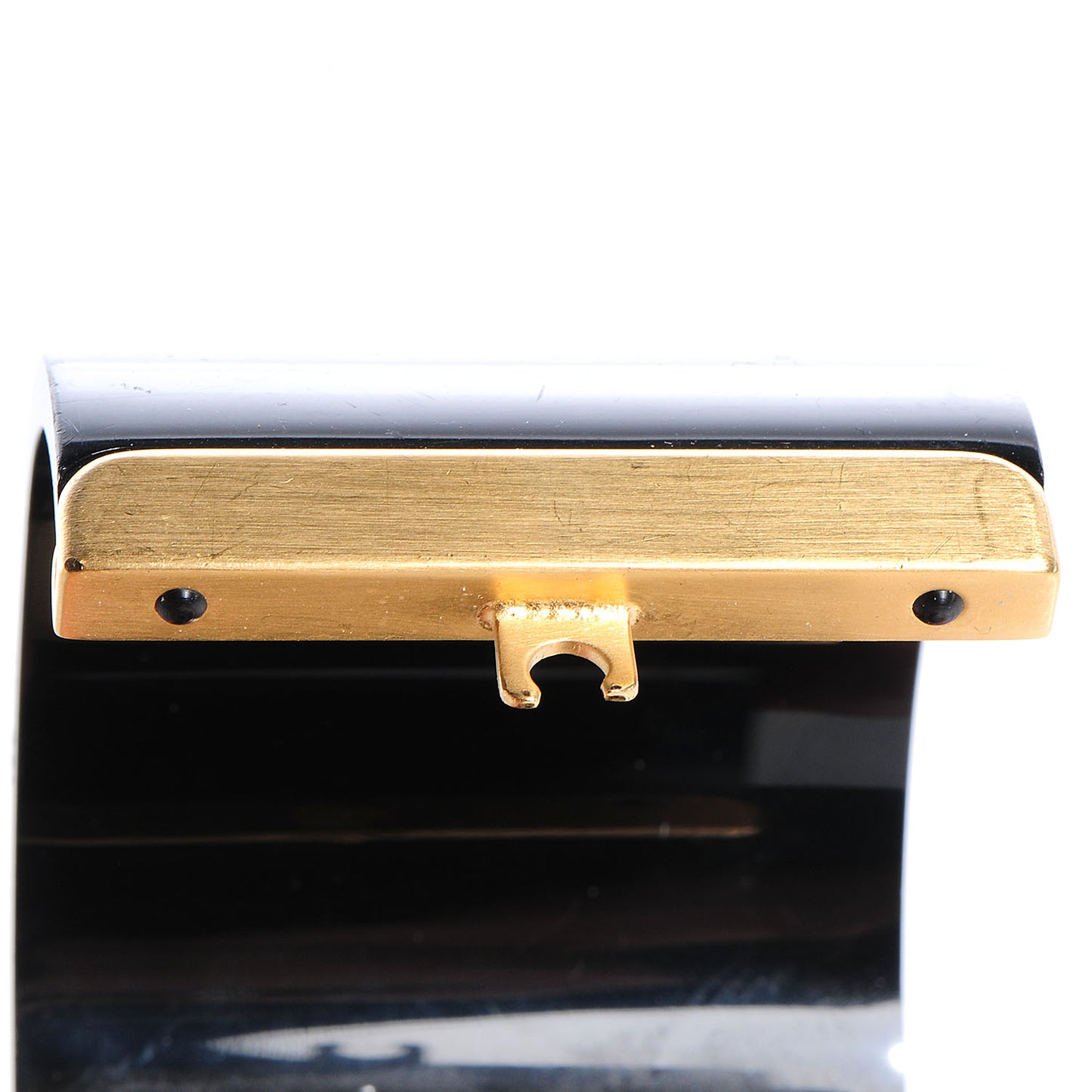 Resin CC Cuff Black Gold