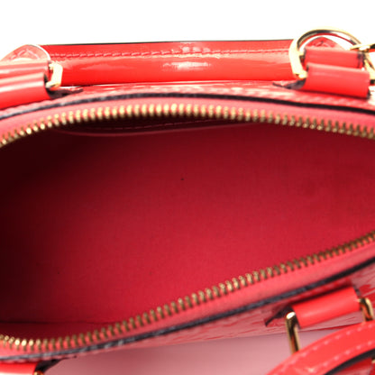 Louis Vuitton Vernis Alma BB Hot Pink 5 of 9