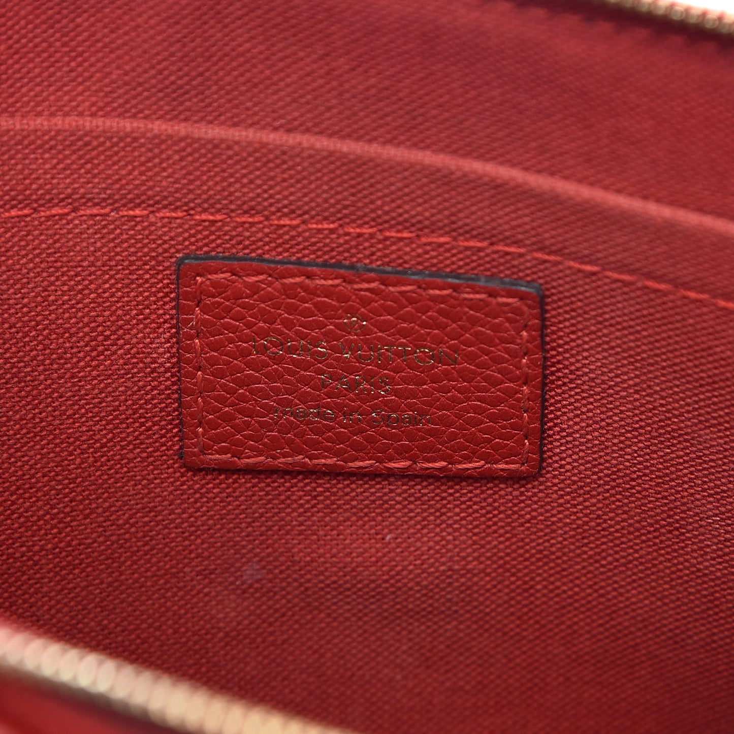 Monogram Pallas Clutch Cherry