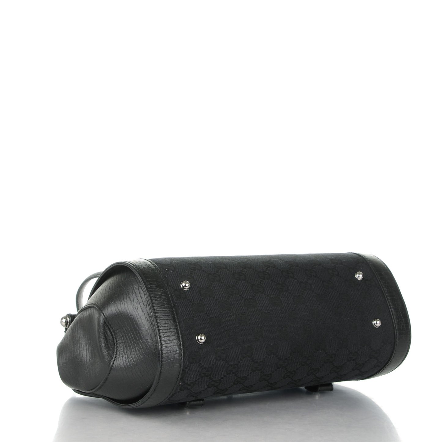 Monogram Bamboo Bullet Bag Black