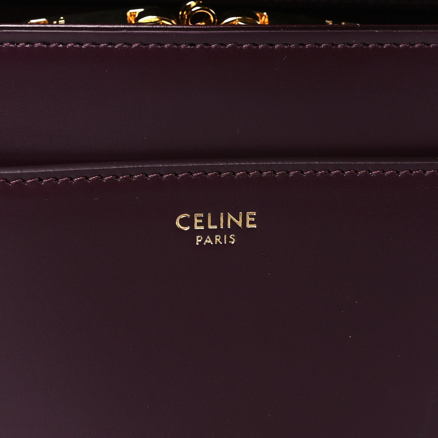 Satinated Calfskin Medium 16 Top Handle Bag Light Burgundy