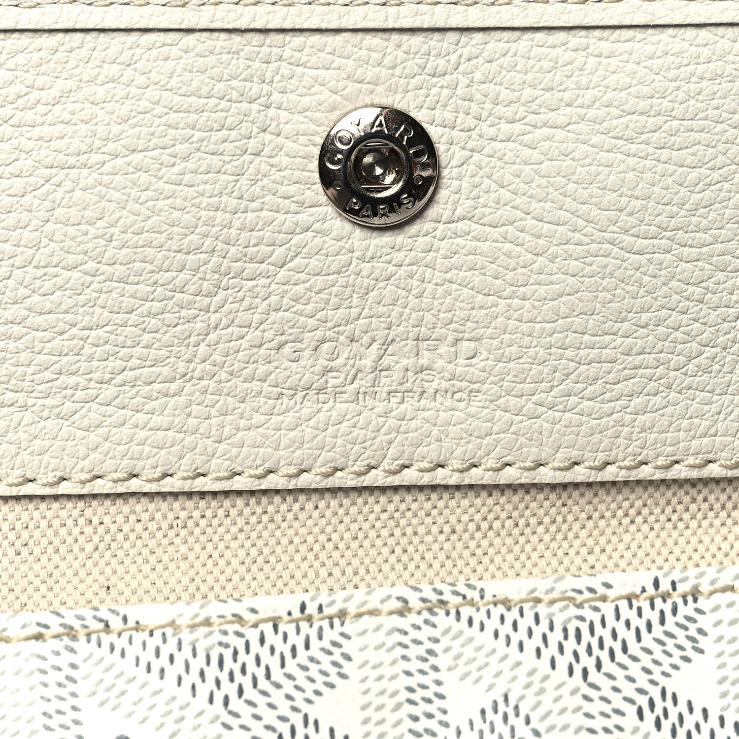 Goyard Goyardine Saint Louis PM White 8 of 11
