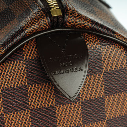 Louis Vuitton Damier Ebene Speedy 30 6 of 7