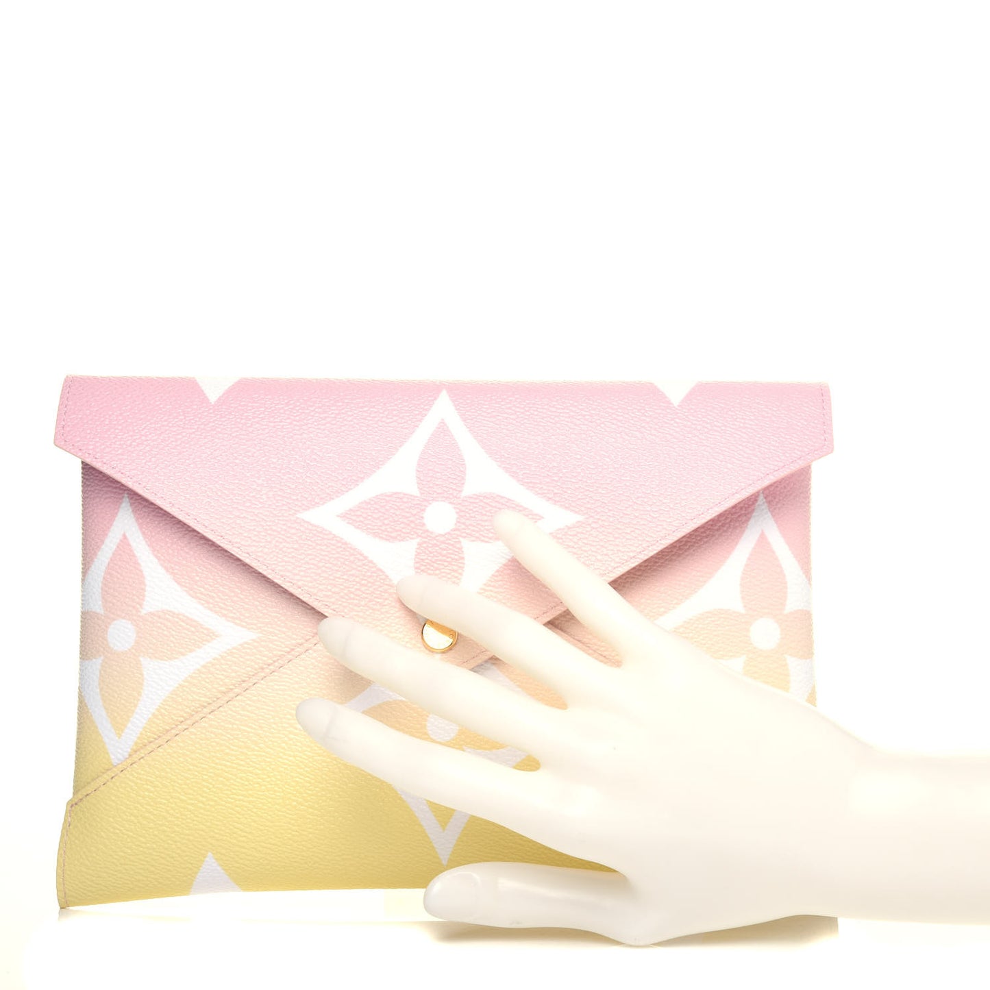Monogram Giant By The Pool Large Kirigami Pochette Pink